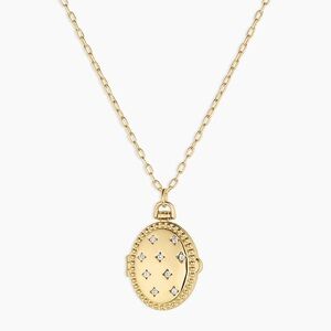 NWT Gorjana Celeste Locket Necklace
